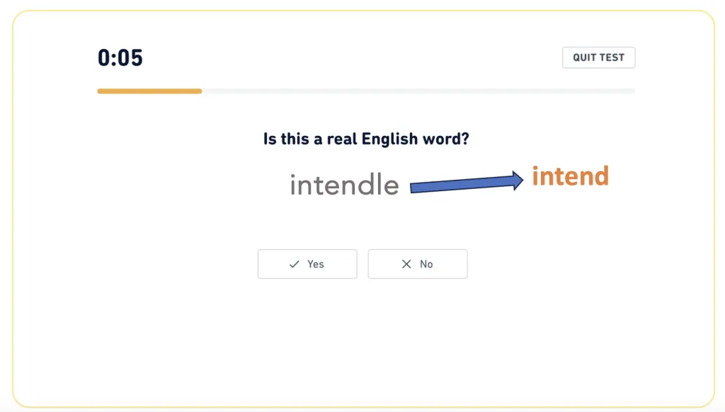 An example of common patterns of frequently misspelled words: intend